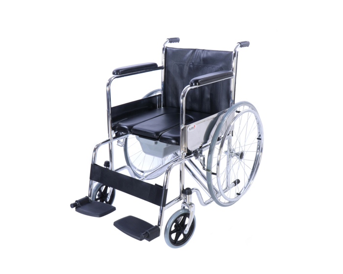 Adult Commode Wheelchair